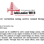 #1 シャア・アズナブル / ジェダイマスター ： アクティブサウンドデザイン（ASD）のサウンドデザインレシピ（JSAE 2015 横浜 / inter-noise 2015 サンフランシスコ）